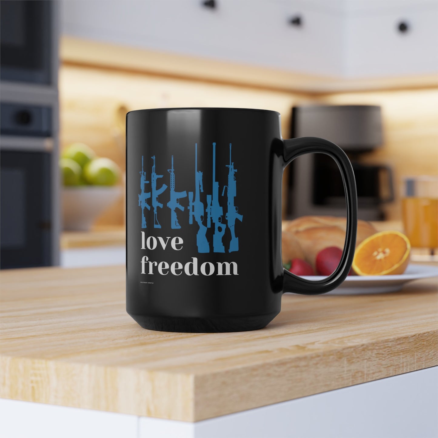 Love Freedom Mug (11 oz, 15oz)