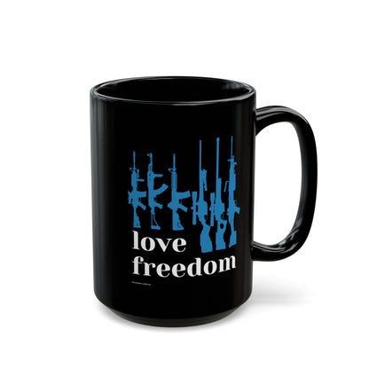 Love Freedom Mug (11 oz, 15oz)